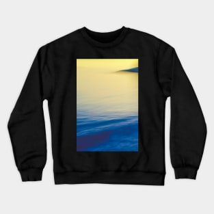 Tides and Waves Abstract Crewneck Sweatshirt